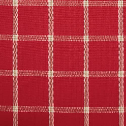 Assorted Woven Kitchen Set (Red / Dishtowel, 18x28"; Dishcloth, 13x13")