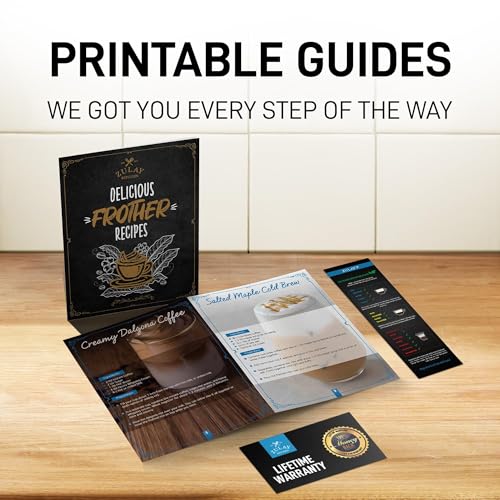 Mini & Mighty Milk Frother Wand (Zulay Black / Mini Frother)