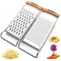 2 Pack Stainless Steel Handheld Grater Set (Coarse Grater&Fine Grater)