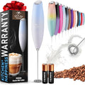 Zulay Powerful Milk Frother for Coffee with Upgraded Titanium Motor (Grand Cloud / OG Frother)