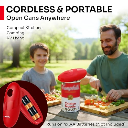 SmoothEdge Auto Can Opener Electric (Red)