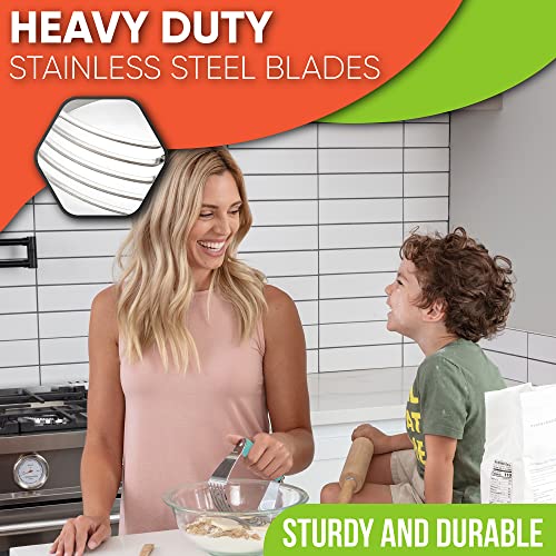 Large Dough Blender For Baking (Mint / 4" Large)