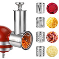 Large Stainless Steel Slicer Shredder Attachment for KitchenAid Mixers