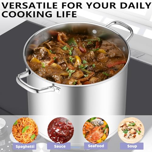 Stainless Steel Stock Pot (14 Quarts)