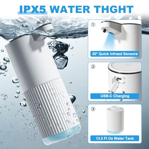 Automatic Soap Dispenser (White / Liquid-2 Pack)