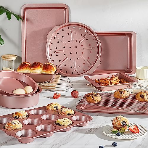 Bakeware Sets (Rose Pink)