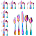 Rainbow Silverware Set (Rainbow / 40-Piece)