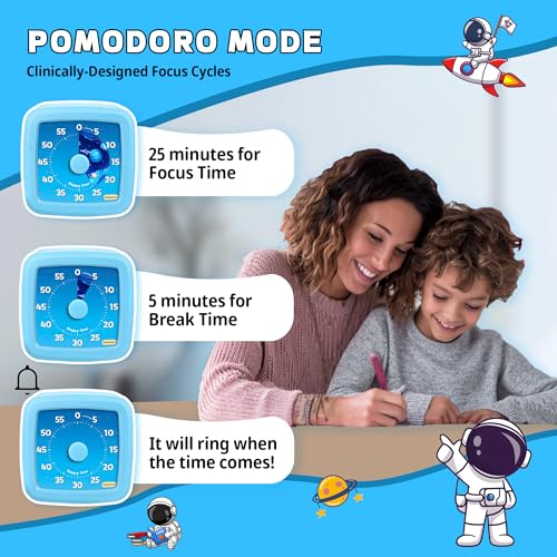 Visual Timer for Kids (Blue)