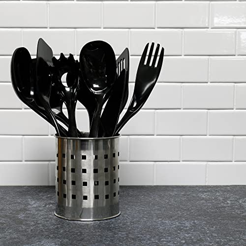 Basic Melamine Cooking Ladle (Black / 10.5 Inch)