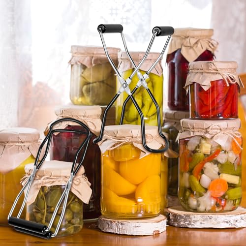 Canning Jar Lifter Tongs (Black)