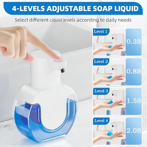 Automatic Liquid Soap Dispenser Touchless (White 01 / Liquid)