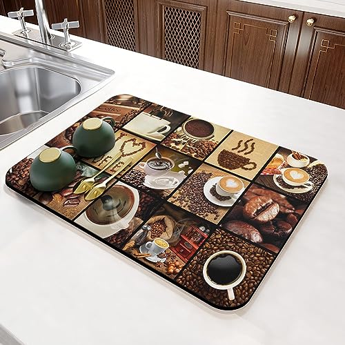 Coffee Mat 23inx15in (Coffee-12-1 / 23" x 15")