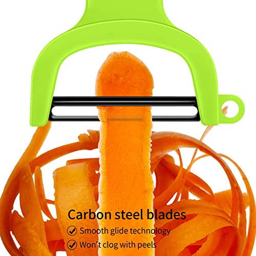 Original Vegetable Peeler Carbon Steel Blade 3 (Red/Green/Yellow)