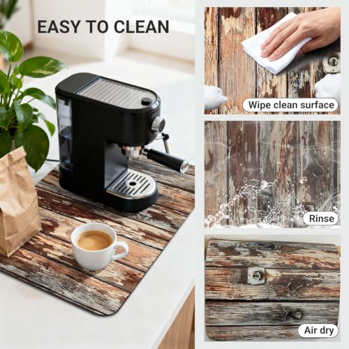 Coffee Mat 24x16 Inch (Farmhouse / 24" x 16")