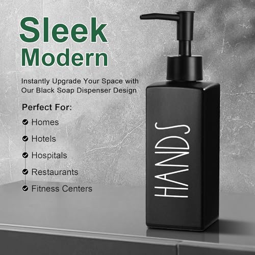 Hand Soap Dispenser (Black Hands)