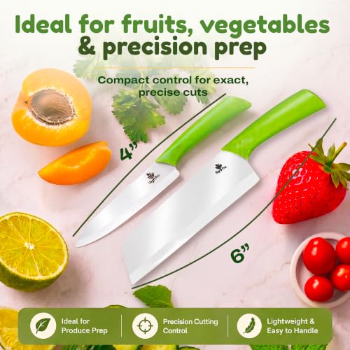 Ceramic Knife Set (6 inch & 4 inch)