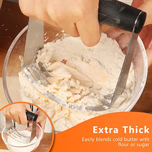 5 Pc Biscuit Cutter Set with Handle (3 Pcs Pastry Cutter Set)