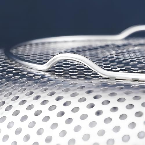 Stainless Steel Colander and Fine Mesh Strainer for Kitchen