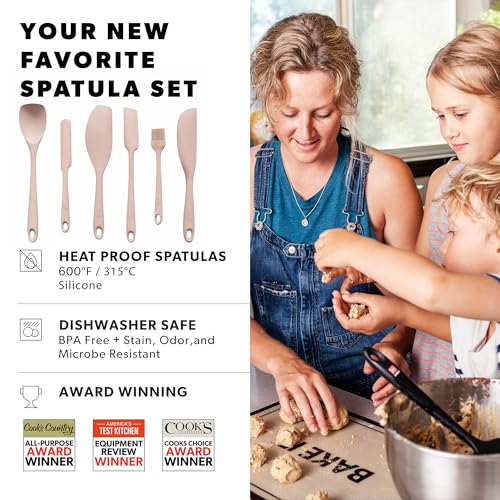 DI ORO Silicone Spatula Set (Cashmere Rose)