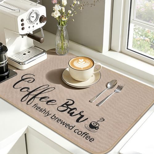 Dish Drying Mat (Linen / 12" X 20")