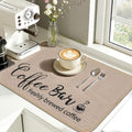 Dish Drying Mat (Linen / 12" X 20")
