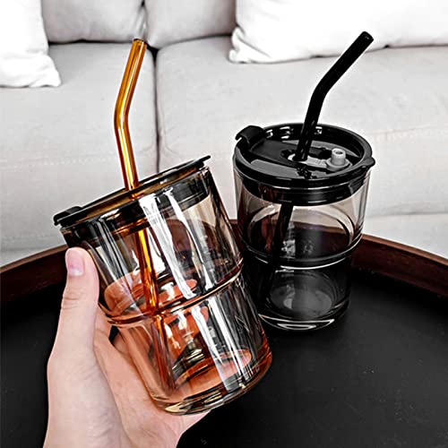 13oz 400ml Tumbler Water Glass (Amber)