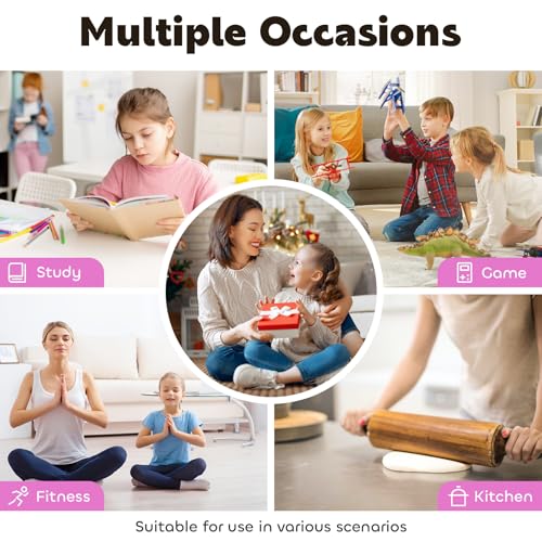 Visual Timer for Kids 60 (Black Pink)