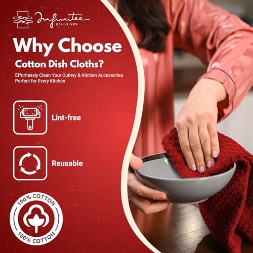 Kitchen Towels (Passionate Red / 12 x 12)