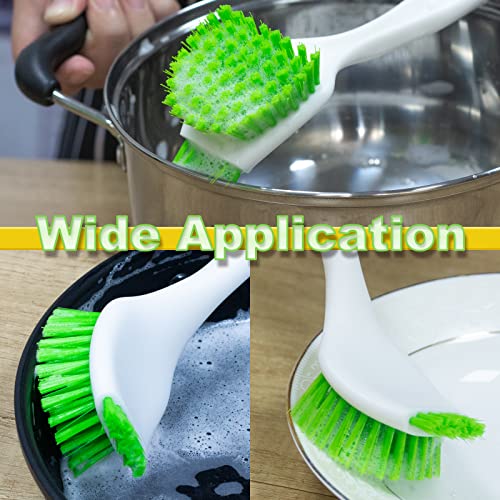 3 Pack Dish Brush (Double-sided Bristles Dish Brushes)