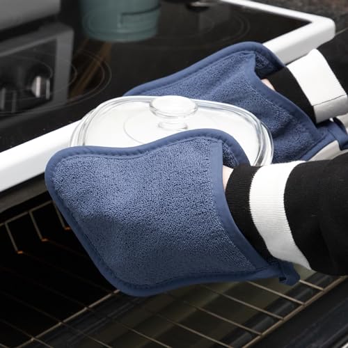 Terry Pocket Mitt & Hot Pad (2-Pack / Federal Blue)