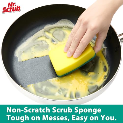 Sponges Kitchen Scrub Dish Sponge Scouring Pad (48 Pack)
