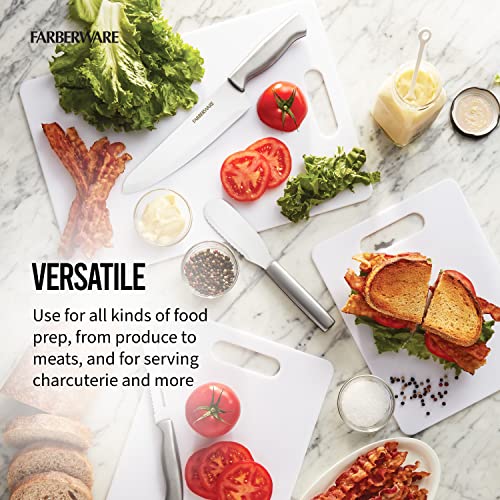 Reversible Plastic Cutting Board Set