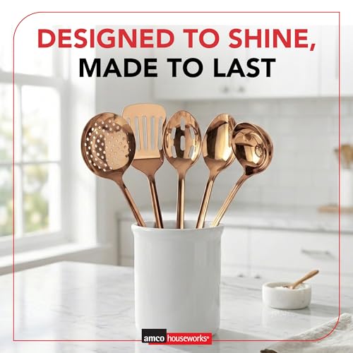 5 Piece Utensil Set (Copper)