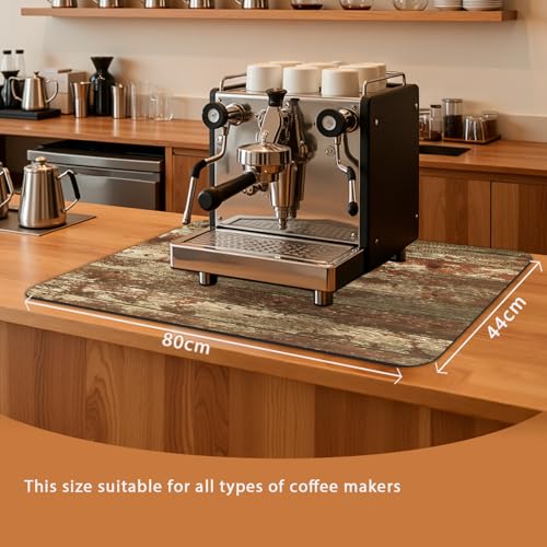 Coffee Mat 32x18 Inch (Transverse Panel / 32" x 18")
