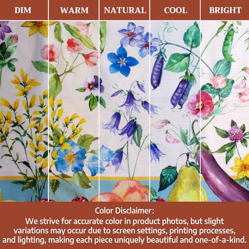 Aprons for women with Pocket 100% Cotton Pack of 1 (042 - Giverny)