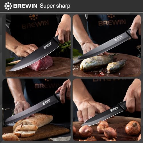 Knife Set Brewin Kitchen Knife Set (Charcal)
