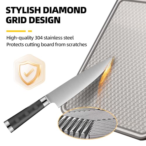 2 In 1 Cutting Boards Non Toxic for Gourmet Kitchen Aficionados (HQ-B001)