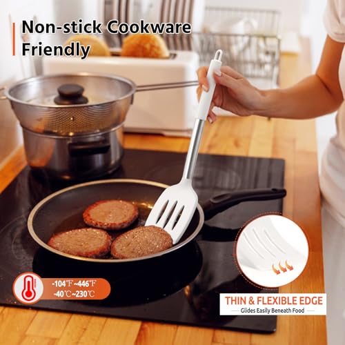 Cooking Utensils Set of 4 (White)