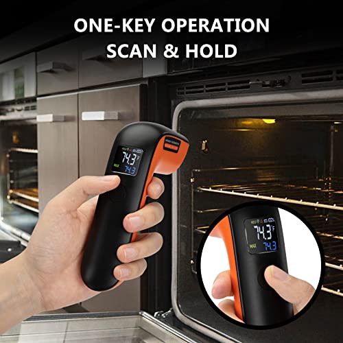 Rechargeable Infrared Thermometer Gun for Cooking