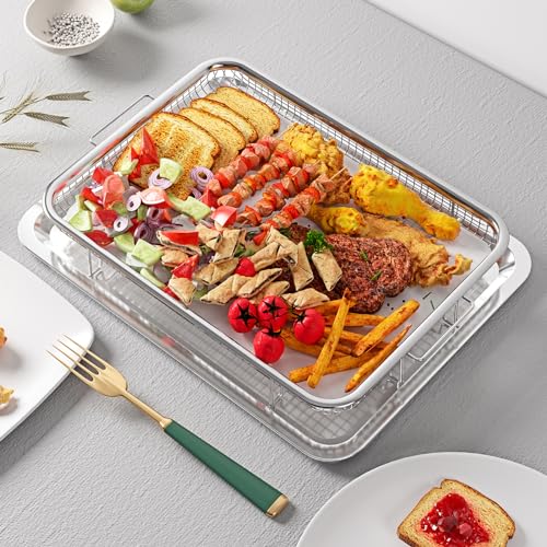 Air Fryer Basket (15.6" × 11.6" & 12.8" × 9.6")