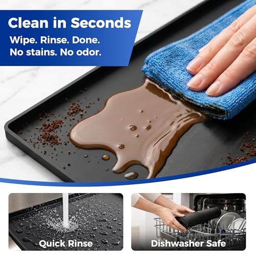 Coffee Bar Mat (Black)
