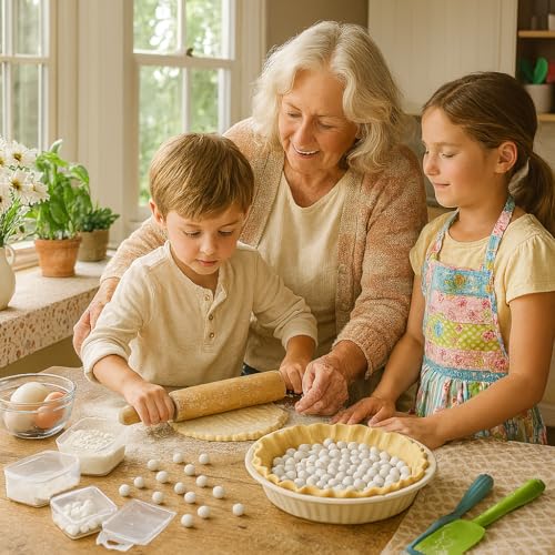 Ceramic Pie Crust Weights (Set of 2, Ceramic)