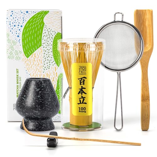 Matcha Whisk Set (6-PCS Black Set)