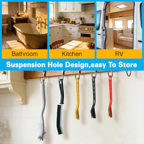 King Origin 8 PCS Crevice Cleaning Brush Set (8-pack)