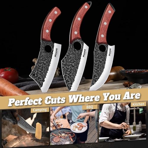 Butcher Knife Set of 3