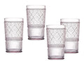 Highball Drinking Glasses (17 fl oz / Pink)