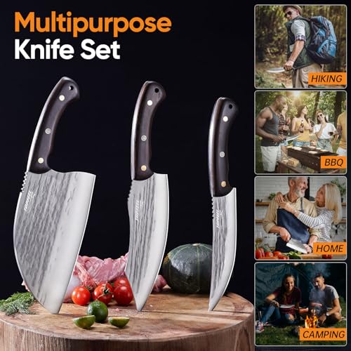 3PCS Meat Cleaver Knife Set (3PCS Meat Cleaver Set)