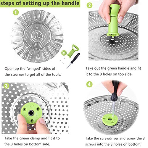 Vegetable Steamer Basket for Cooking Food