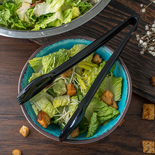 CFS Carly Salad Tong (9" Salad Tong / 1 Pack / Black)