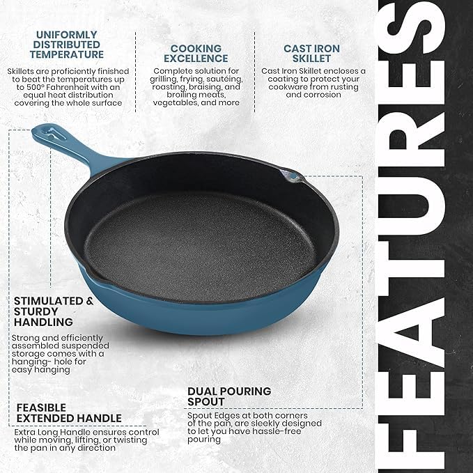 Saute Fry Pan (Teal)